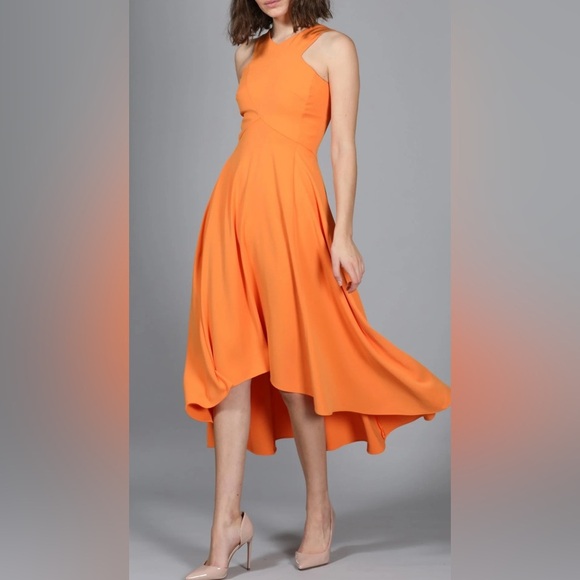 KAREN MILLEN V-Neck Midi Dress 12 - Picture 1 of 13